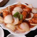 酢豚（アップ）