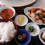 酢豚定食（ご飯大盛り）