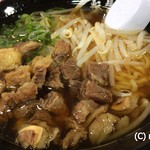 麺屋人生劇場 七転び八起き - 肉ラーメン（醤油）700円