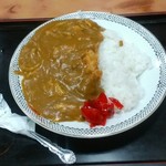 妙高そば - カツカレー（700円）