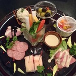 【2017年3月】前菜盛り合わせ2人前