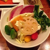 銀座 六覺燈 銀座店  - お野菜盛り合わせ