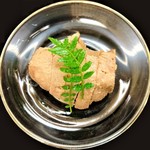 『鯛の肝の味噌漬け』～!! とろ～りとして濃厚で とろけるような舌触りで、フォアグラのような食感～♪( ^o^)ﾉ