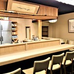 祇園 川上 - 『祇園 川上』さんのカウンター席(１１席)～♪(*^O^*)