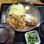 酒蔵天狗 - 日替わりＤ定食 ５９０円(税込)(2017年3月23日撮影)