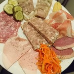 ボンメゾン - シャルキュトリーの盛り合わせ