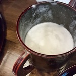 手打そば むらやま - 濃厚な蕎麦湯