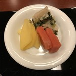 懐石 辻留 - 香の物