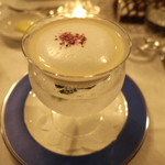 レストラン山崎 - りんごの冷製スープ