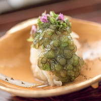 日本料理 晴山 - 2017.3 独活と蛤の蕨和え