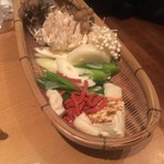 じどりや 穏座 - 野菜いっぱい