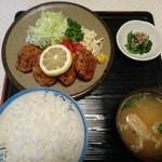 わらび食堂 - ヒレカツ定食