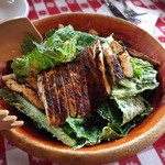 バブルオーバー - ケイジャンチキンシーザーサラダ1450円