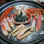 越前 雲海 - 焼きガニ