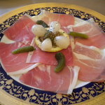 レストラン山水 - イタリア産生ハム