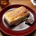 焼物、「豆腐の味噌田楽」