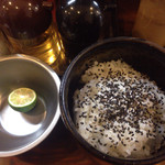 麺屋いちびり - スダチライス！！び、、微妙かなー