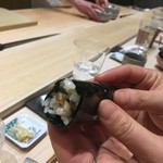 THE ARAKI - ウナギの細巻きも手渡し