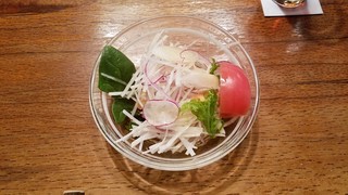 Rokuzantei - サラダほうれん草が入ってるサラダ