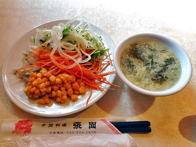 ランチはサラダバー付きです By ダイアンサス 閉店 中国料理張園 青山店 チュウゴクリョウリチョウエン 青山 中華料理 食べログ