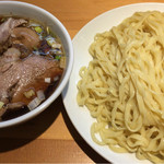 りきどう - つけ麺(小平麺)チャーシュー:1,100円