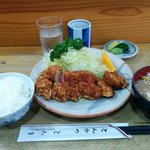 とんかつ とんき - ヒレカツ定食1300円（税抜き）