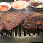 きみや - シャトーブリアンレア焼き状態