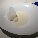 ヴィシソワーズ　バターのジェラートと胡椒の泡 2007