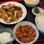 永利 豊洲駅前店 - 八宝菜五目野菜炒めセット