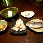 銀の雪 - 2011/1/14 酒の肴５種