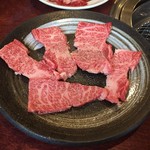 炭火焼肉 金角 - ランチのA5ランクロース