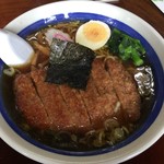 お食事処 ながはし - 連れのカツラーメン780円