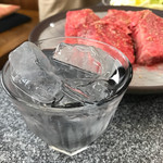 きみや - 焼酎はグラスになみなみと