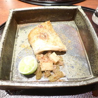 はな柳 - のど黒の焼き物