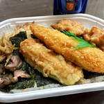 Hokkahokka Tei - 唐揚のり弁当400円