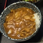 そば処 満留賀 - ミニカレー丼