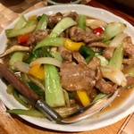 尚風亭 - 琉美豚の青菜炒め