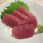 恵美寿屋 - 2011.1.17キハダマグロの造り290円