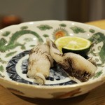 鞍馬口 寿星 - とり貝