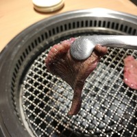 日本焼肉 はせ川 銀座店 - 薄切りっていっても結構厚め