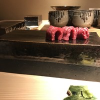 日本焼肉 はせ川 銀座店 - モモ肉（かめのこ）