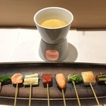 昌順庵 - 味噌フォンデュ