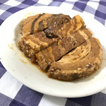 スパイス・ラー麺 卍力 - お土産つけ麺のチャーシュー