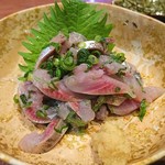 キサラギ - いわしのたたき！　葱と生姜と共に・・