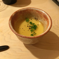 鮨 あらい - 白子の茶碗蒸し