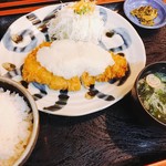 Katsu An - トンわさ定食960円