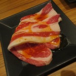 熟成焼肉いちばん - 熟成大判牛カルビ