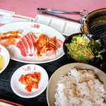 Kakinikugoen - ﾗﾝﾊﾟｽ特別ﾒﾆｭ-☆5品選べる定食500円☆3/27