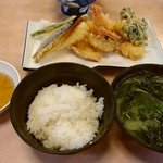 天ぷら定食