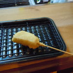 浪速の串カツ　かっちゃん - 山芋の串揚げ